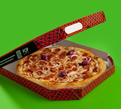 Pizza na caixa